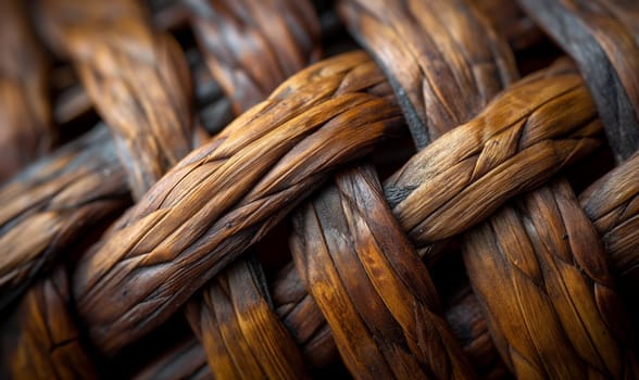 Background for design with intertwined texture. Selective focus.