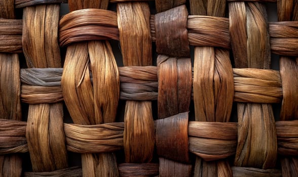 Background for design with intertwined texture. Selective focus.
