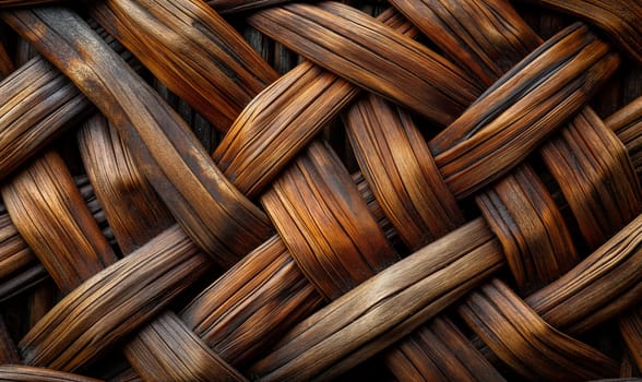 Background for design with intertwined texture. Selective focus.