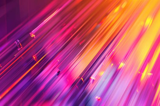 Colorful 3D rendering of glass rods. AIG51A.