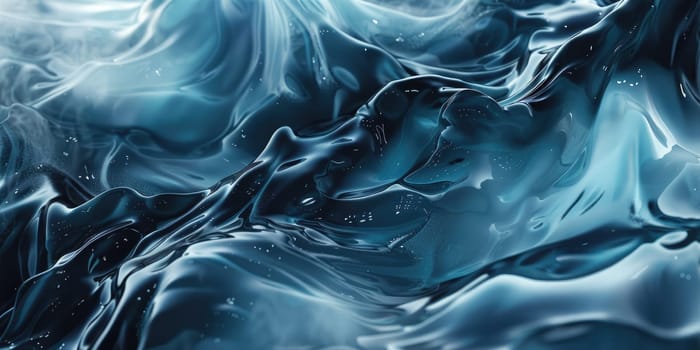 A stormy sea with a dark blue background. AIG51A.