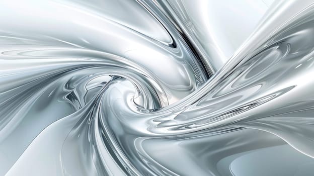 A liquid metal texture with a brushed metal finish. AIG51A.