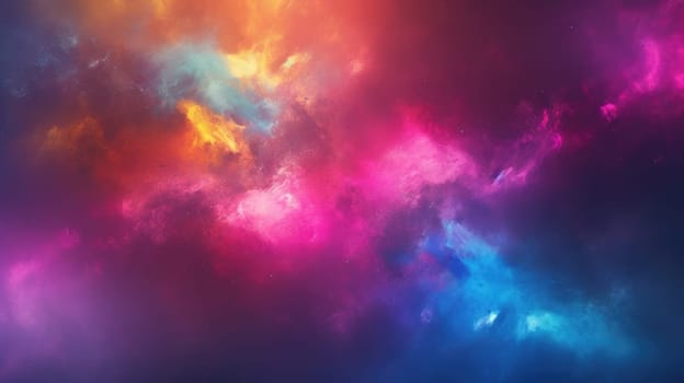 A beautiful space nebula with vibrant colors. AIG51A.