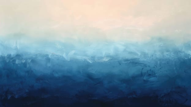 The sky resembles a galaxy with an array of clouds in shades of blue, purple, violet, and magenta. The cumulus formations create an artlike scene, with hues of electric blue and water AIG50