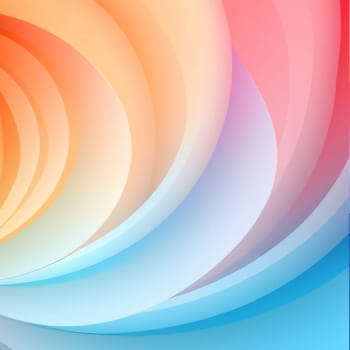 Abstract background design: Abstract background with colorful curved lines. Vector illustration. Eps 10.