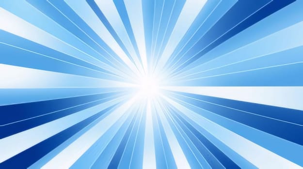 Abstract background design: Abstract blue background with sun rays. Vector illustration for your design.