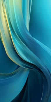 Abstract background design: abstract blue background with some smooth lines in it and some folds