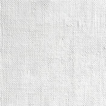 A close up of a white textile fabric texture with a subtle grey rectangular pattern resembling wood or concrete flooring, set against a beige background