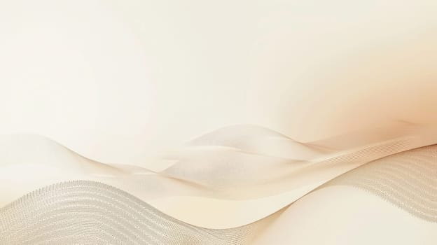 A simple beige background with a glowing wave. AIG51A.
