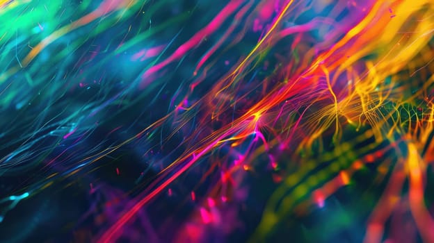 Colorful abstract painting with vibrant colors AIG51A.