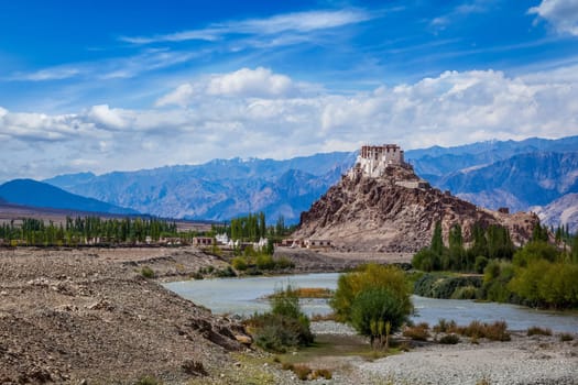 Stakna Gompa - Buddhist monastery of the Drugpa sect in Leh district, Ladakh, India