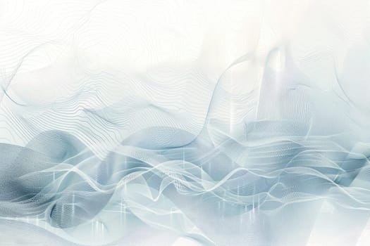 Blue and white abstract background with waves. AIG51A.