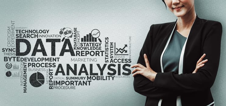 Data Analysis for Business and Finance Concept. interface showing future computer technology of profit analytic, online marketing research and information report for digital business strategy. uds