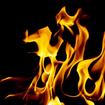 hot fire flames - abstract background and texture concept, elegant visuals