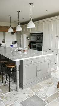 Bespoke kitchen design, country house and cottage interior design, English countryside style renovation and home decor idea