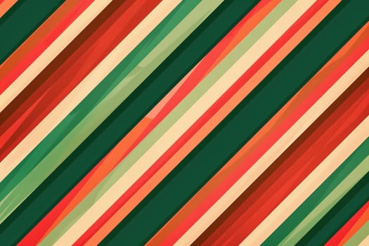 A colorful background featuring horizontal stripes in green, red, and white colors.