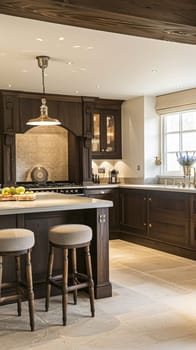 Bespoke kitchen design, country house and cottage interior design, English countryside style renovation and home decor idea