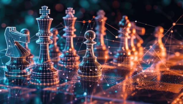 Futuristic digital chess network