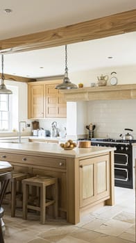 Bespoke kitchen design, country house and cottage interior design, English countryside style renovation and home decor idea