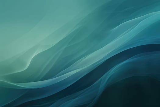 Teal and blue abstract waves. AIG51A.