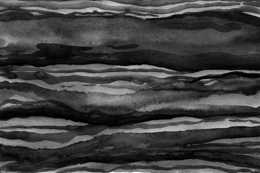 Black and white monochrome watercolor texture