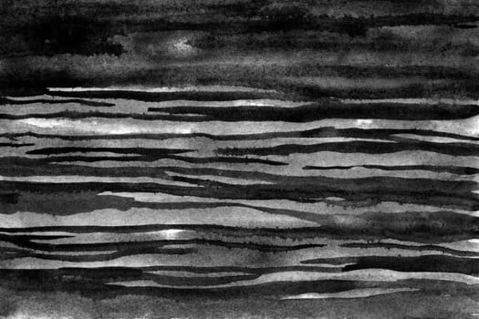 Black and white monochrome watercolor texture