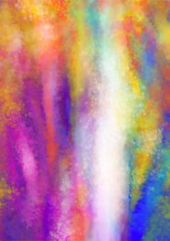 abstract watercolor digital painted textured background illustration in vibrant colors