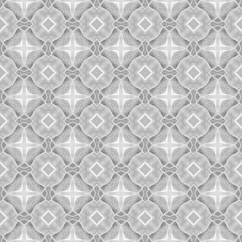 Exotic seamless pattern. Black and white curious boho chic summer design. Textile ready dazzling print, swimwear fabric, wallpaper, wrapping. Summer exotic seamless border.