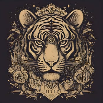 Logo: A stylized image of a tiger, capturing its fierce and powerful presence, with bold lines and dynamic shapes.