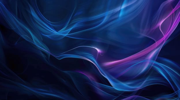Blue and purple abstract background with smooth gradient AIG51A.