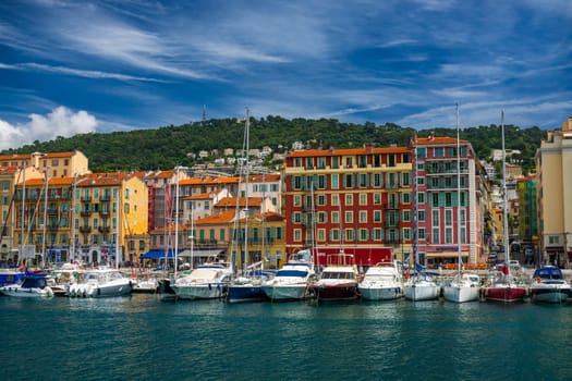 Nice Marina, France, Cote d'Azur, French Riviera