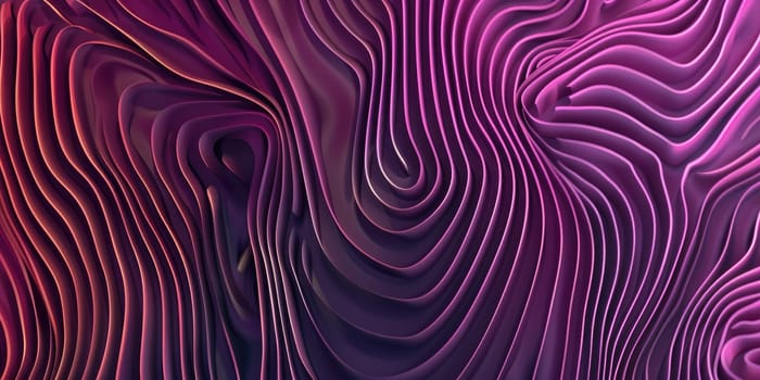 A pink and purple topographic map with contour lines. AIG51A.