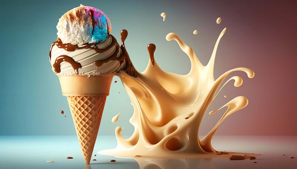 Ice cream is very nice. Generative AI,