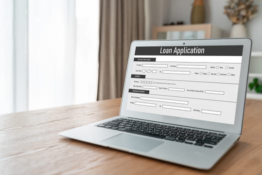 Online loan application form for modish digital information collection on the internet network