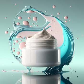 Spa Moisturizing Face Cream. Generative AI,