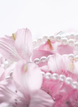 jewelry and luxury gift for her styled concept - wonderful pearl jewellery, elegant visuals