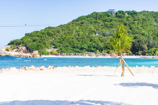 Labadee exotic tropical beach, Haiti, Caribbean Sea