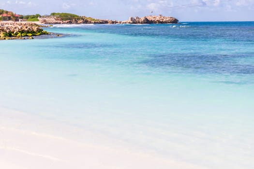 Labadee exotic tropical beach, Haiti, Caribbean Sea