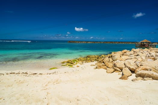 Labadee exotic tropical beach, Haiti, Caribbean Sea