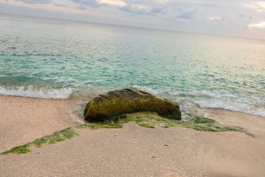 Peaceful beach in Saint Barthelemy (St. Barts, St. Barth) Caribbean