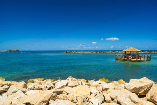 Labadee exotic tropical beach, Haiti, Caribbean Sea