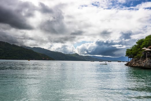 Labadee exotic tropical beach, Haiti, Caribbean Sea