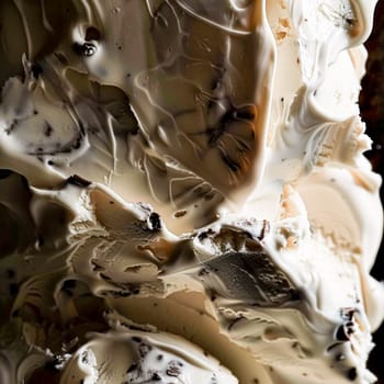 Ice cream commercial, macro food texture background design