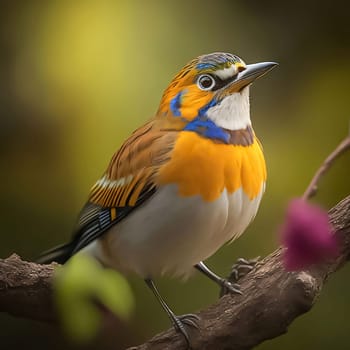 beautiful bird, with beautiful color with beautiful background for content creation