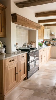 Bespoke kitchen design, country house and cottage interior design, English countryside style renovation and home decor idea