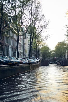 Amsterdam city, Netherlands - travel in Europe concept, elegant visuals