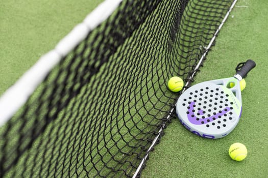 Ukraine Kyiv, April 13 2024. Padel racket, Head. High quality photo