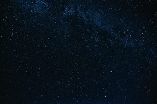 stars and the milky way background the blue starry sky at night