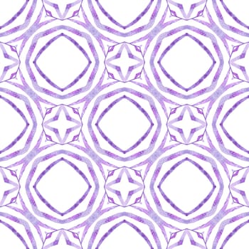 Textile ready elegant print, swimwear fabric, wallpaper, wrapping. Purple extra boho chic summer design. Summer exotic seamless border. Exotic seamless pattern.