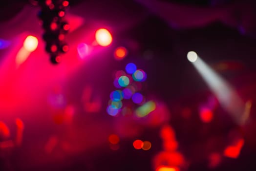 abstract bright multicolored blurred background with bokeh